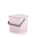 Minky Homecare Kitchen Compost Bin – Countertop Food Waste Caddy with Easy Wipe Clean Interior – Made in The UK - 3.5L (0.9 gal.) (Pastel Blue)