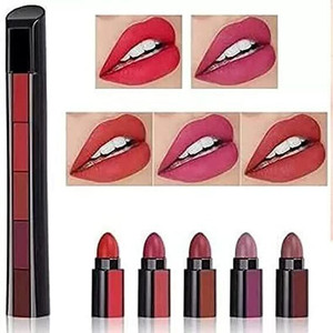MINNOE New-makeup minliquid lipstick 4pcs 5in1 lipstick