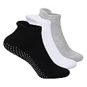 Mint & Oak Grip Socks for Men & Women, Ankle Cotton Anti Slip Socks Ideal for Yoga, Pilates, Elderly Care/Senior Citizen, Walking, Home.