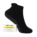 Mint &amp; Oak Grip Socks for Men &amp; Women, Ankle Cotton Anti Slip Socks Ideal for Yoga, Pilates, Elderly Care/Senior Citizen, Walking, Home.