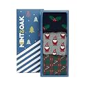 Mint & Oak Long Socks For Men, Soft Cotton Calf Length Socks, Colorful Sock Gift For Men, Full Length & Odour Free, Funky Socks - Gift Box of 3