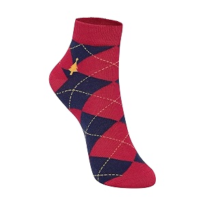 mint amp oak men ankle socks printed funky socks cotton unisex ankle length sock odour free socks - pack of 1
