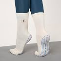 Mint &amp; Oak Pilates Socks with Grips for Women, Ankle Length Non-Slip Yoga Socks, Cotton Ideal For Yoga, Pilates, Gym, Workout, Cute Women's Gift