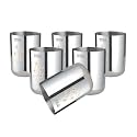 Mintage Stainless Steel Water Glass Blossom Laser 22 Gauge Kitchenware Set of-6 Pcs, Mirror Finish 35+Years of Innovation and Quality