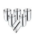 Mintage Stainless Steel Water Glass PUREX Extra Heavy Plain 18 Gauge Kitchenware Set of-6 Pcs, Mirror Finish 35+Years of Innovation and Quality