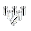 Mintage Stainless Steel Water Glass PUREX Extra Heavy Laser 18 Gauge Kitchenware Set of-6 Pcs, Mirror Finish 35+Years of Innovation and Quality
