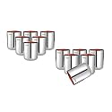Mintage Stainless Steel Water Glass Sigma Extra Heavy Plain 18 Gauge Kitchenware Set of-12 Pcs, Mirror Finish 35+Years of Innovation and Quality
