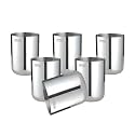 Mintage Stainless Steel Water Glass Sigma Extra Heavy Plain 18 Gauge Kitchenware Set of-6 Pcs, Mirror Finish 35+Years of Innovation and Quality