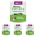 Minties Twists VetIQ Dog Dental Bone Treats, Dental Chews for Tiny/Small Dogs (Under 40 lbs), 40 Count, 1.5 Pound (Pack of 4)