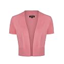 MINTLIMIT Women Shrug Bolero Open Front 3/4 Sleeve Cropped Cardigan Sweater