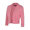 MINTLIMIT Women Shrug Bolero Open Front 3/4 Sleeve Cropped Cardigan Sweater