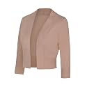 MINTLIMIT Women Shrug Bolero Open Front 3/4 Sleeve Cropped Cardigan Sweater