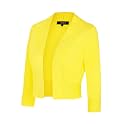 MINTLIMIT Women Shrug Bolero Open Front 3/4 Sleeve Cropped Cardigan Sweater
