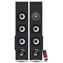 Monster 90W Bluetooth 5.0 Twins Home DJ Tower Aux/fm/USB with Remote supportable 24 inch Height &amp; 5.25 inch Double subwoofer (Monster)