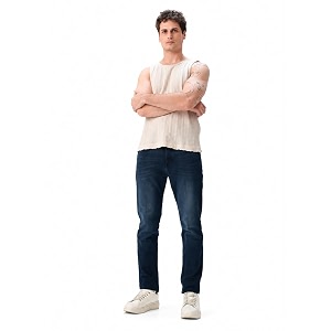 Minus One Slim Fit Stretchable Mid Rise