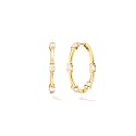 MINUTIAE Base Metal Cubic Zirconia Earrings For Women