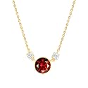 MINUTIAE Love Round Shape Pendant Necklace for Girls And Women with Extendable Chain