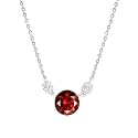 MINUTIAE Love Round Shape Pendant Necklace for Girls And Women with Extendable Chain