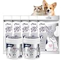 MIOSSZI 140 Pcs Pet Cleaning Deodorizing Wipes Kit for Dogs & Cats Daily Cleaning Paws, Face Tear Stain & Full Body & Sensitive Skin, Gentle & Unscented, Hypoallergenic Ingredients Pet Grooming Wipes