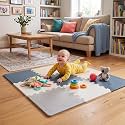 MioTetto Baby Play Mat, Comfortable Playtime Mat – Portable Foam Floor Tiles, Safe Baby mat for Floor for Crawling & Development, Soft Play mat for Babies, Stylish Interlocking Foam Tiles