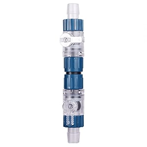 mioyoow aquarium hose valve fish tank hose connector fishbowl water flow control valve with quick release handle for aquariums fish tanks