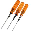 MIP RC Ball End Hex Screwdriver Set 9606 – 3-Piece Tool Kit (2.0mm, 2.5mm, 3.0mm) for RC Cars, Helicopters, Drones, Boats – Precision Hexagon Allen Wrenches for RC Repair – Made in USA