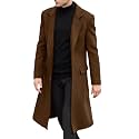 MIPPO Men39s Casual Trench Coat Slim Fit