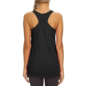 Mippo Womens Long Workout Tops Racerback Athletic
