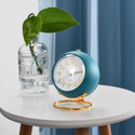 Mira Agency Analog teal blue Clock