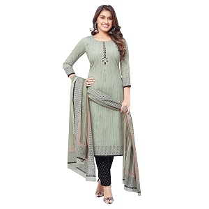 Miraan Cotton Printed Readymade Salwar Suit For