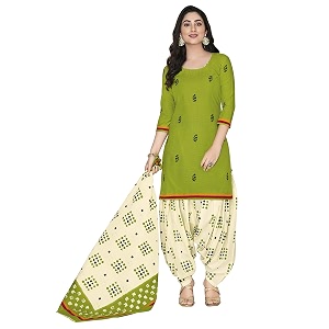 Miraan Cotton Printed Readymade Salwar Suit For