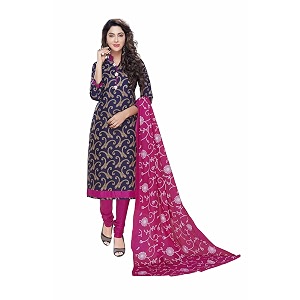 Miraan Cotton Printed Readymade Salwar Suit For