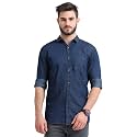 Miraan Men39s Cotton Regular Fit Casual Denim