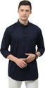 Miraan Men Solid Straight Kurta