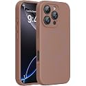 Miracase Silicone &amp; Magnetic for iPhone 16 Pro Max Case, Chocolate