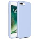 Miracase iPhone 8 Plus Silicone Case, iPhone 7 Plus Silicone Case Gel Rubber Full Body Protection Shockproof Cover Case Drop Protection for Apple iPhone 7 Plus/iPhone 8 Plus(5.5")-Clove Purple