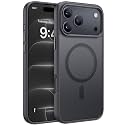 Miracase Magnetic for iPhone 18 Pro Case 6.3", Translucent Matte, Deep Gray