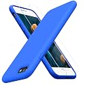 Miracase Silicone for iPhone SE 2022/SE 2020/7/8 Case,Mediterranean Blue