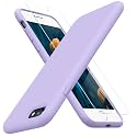 Miracase Silicone for iPhone SE 2022/SE 2020/7/8 Case,Light Purple