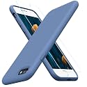 Miracase Silicone for iPhone SE 2022/SE 2020/7/8 Case,Glass Blue