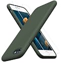 Miracase Silicone for iPhone SE 2022/SE 2020/7/8 Case,Dark Green