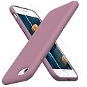 Miracase Silicone for iPhone SE 2022/SE 2020/7/8 Case,Blackcurrant
