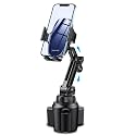Miracase Universal Cup Phone Holder for Car, [Upgraded Version] Adjustable Long Neck Car Cup Holder Phone Mount Cradle Friendly Compatible with iPhone Samsung Google and All Smartphones, Blue