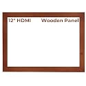 miracle digital Wooden Panel for 12" inch Digital Photo Frame | Elegant Dark Wooden Frame for Digital Display – Stylish, Durable Home Décor Design - Wooden Dark