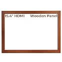 miracle digital Wooden Panel for 15.4" inch Digital Photo Frame | Elegant Dark Wooden Frame for Digital Display – Stylish, Durable Home Décor Design - Wooden Dark