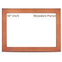 Miracle Digital Wooden Photo Frame Panel for 10" Digital Photo Frame | Dark Wood Panel for Digital Display – Premium Dark Brown Wooden Frame for Home Décor - Wooden Dark