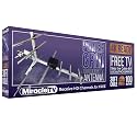 Miracle LED Power Grid Outdoor HDTV Antenna 30 Feet Water Proof Cable, 100 Mile Signal Range