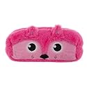 Mirada Whimsical Plush Fox Pencil Case – Cute Soft Plush Zipper Pouch for School & Travel, Ideal Birthday & Christmas Gift for Kids