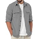 MiraMichi Men39s Full Sleeve Corduroy Striped Casual