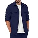 MiraMichi Men39s Full Sleeve Corduroy Striped Casual